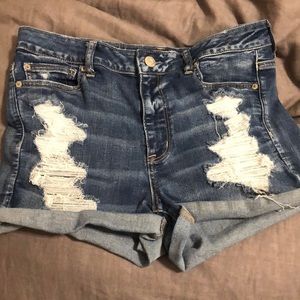 American Eagle Hi-Rise Shortie